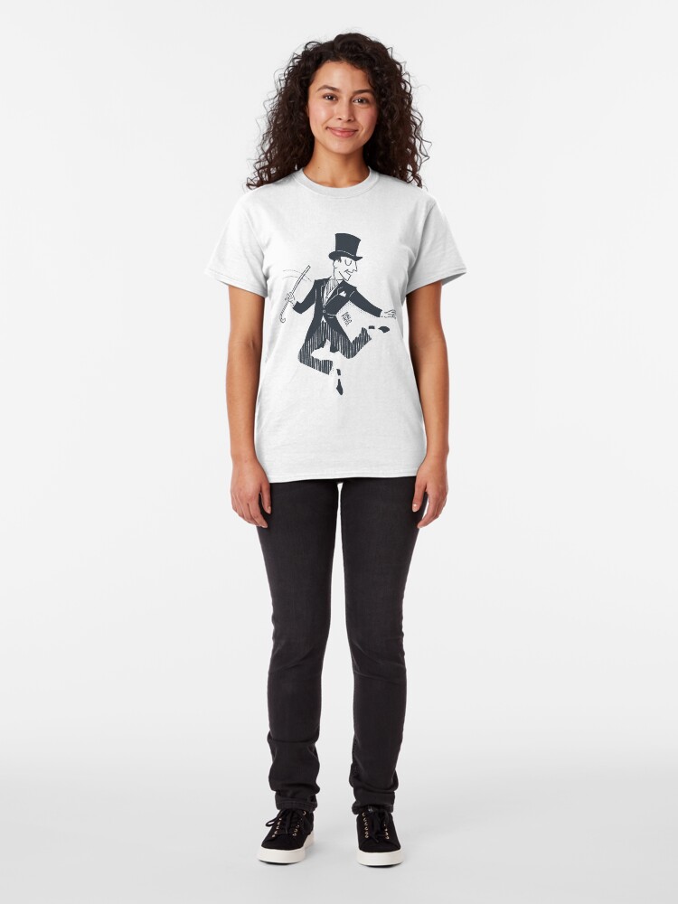 Vista alternativa de Camiseta clásica Fred Astaire Bailando