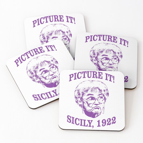 Item preview, Golden Girls Shirt - Picture it...Sicily, 1922! - Sophia Petrillo - Funny Golden Girls Tee - Golden Girls - Golden Girls T-Shirt - Sophia designed and sold by ShirtAntics.