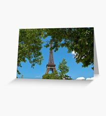 Hidden Eiffel Tower Greeting Card