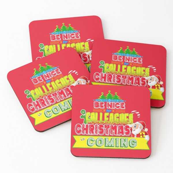Item preview, Be Nice to Colleagues Christmas Gift Idea   designed and sold by werdanepo.