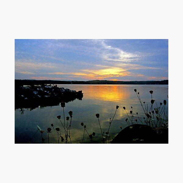 Item preview, Sunset at Bass Lake, Manitoulin Island designed and sold by Wendy  Meder.