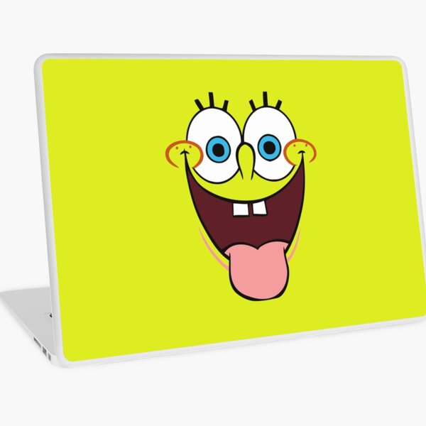 spongebob squarepants smile Laptop Skin