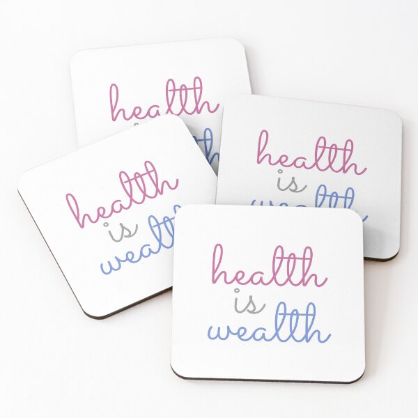 Item preview, Health is wealth- Old english proverb designed and sold by Shawlin Islam.