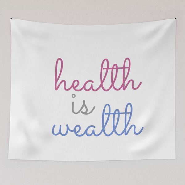 Item preview, Health is wealth- Old english proverb designed and sold by Shawlin Islam.