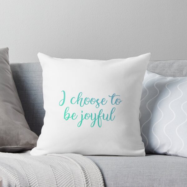 Item preview, I choose to be joyful- Positive affirmation motivational quote designed and sold by Shawlin Islam.
