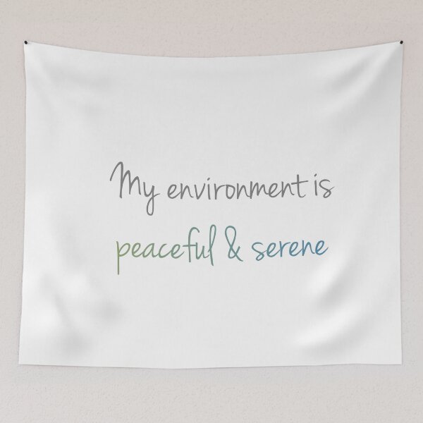 Item preview, Peace and serenity motivational typography designed and sold by Shawlin Islam.