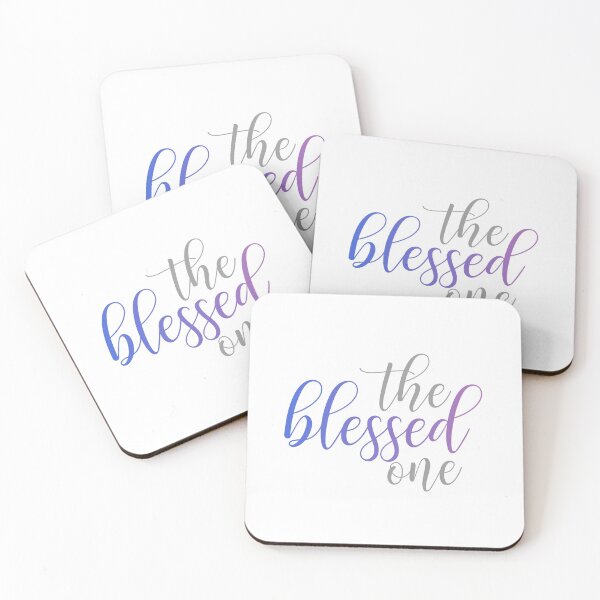 Item preview, The blessed one- Mindful quote for yoga lovers designed and sold by Shawlin Islam.