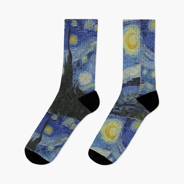 Item preview, Starry Night Vincent Van Gogh designed and sold by SOCKSbySBD.