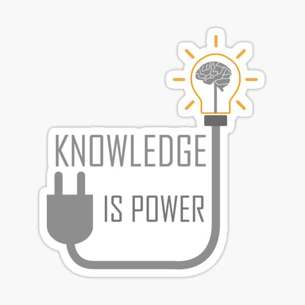 Item preview, Knowledge is power designed and sold by Shawlin Islam.