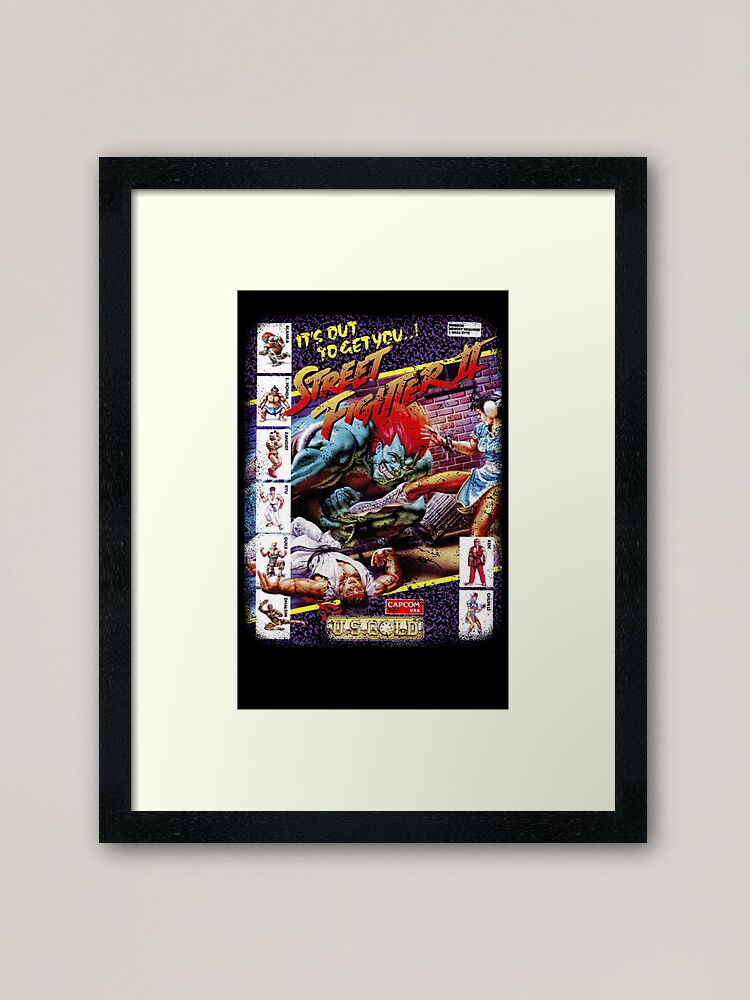 Alternate view of Street Fighter II - Blanka Framed Art Print