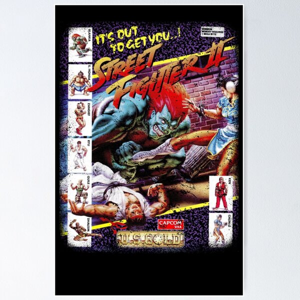 Blanka Street Fighter II Poster for Sale by winscometjump