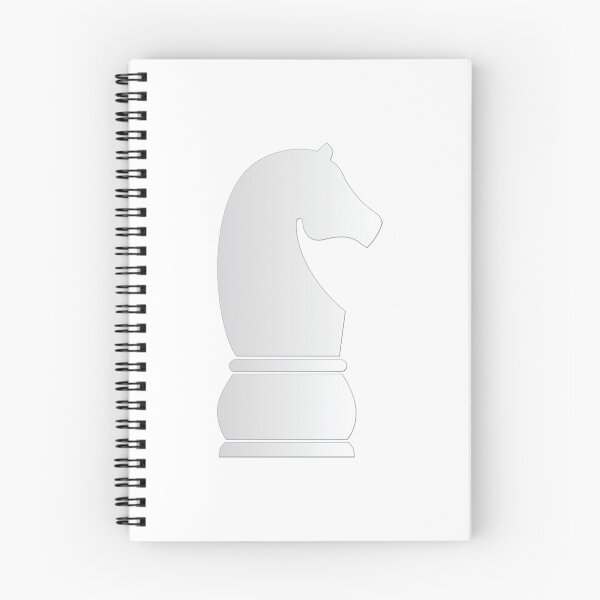Item preview, White knight chess piece designed and sold by peculiardesign.