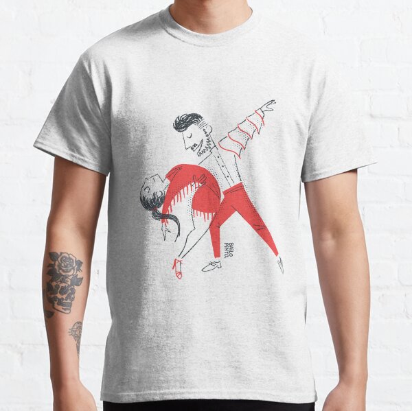 Bailarines de salsa Camiseta clásica