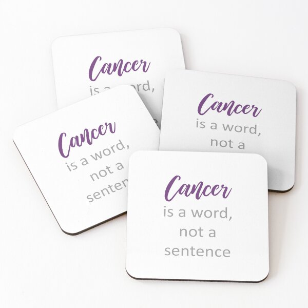 Item preview, Cancer is a word, not a sentence- Cancer survivor quotes designed and sold by Shawlin Islam.