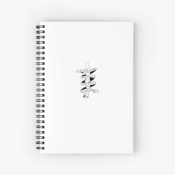 knife Spiral Notebook