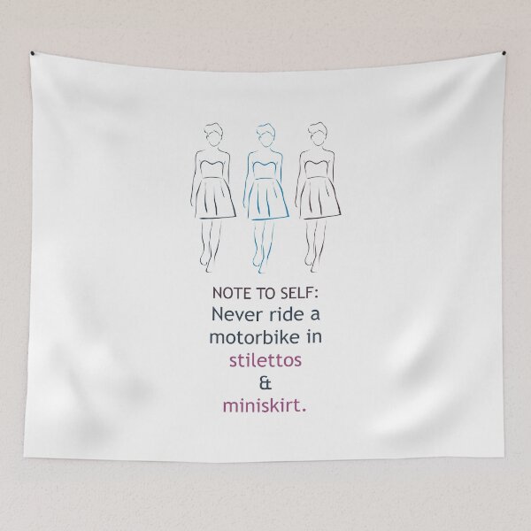 Item preview, Motivational quote for female bikers designed and sold by Shawlin Islam.