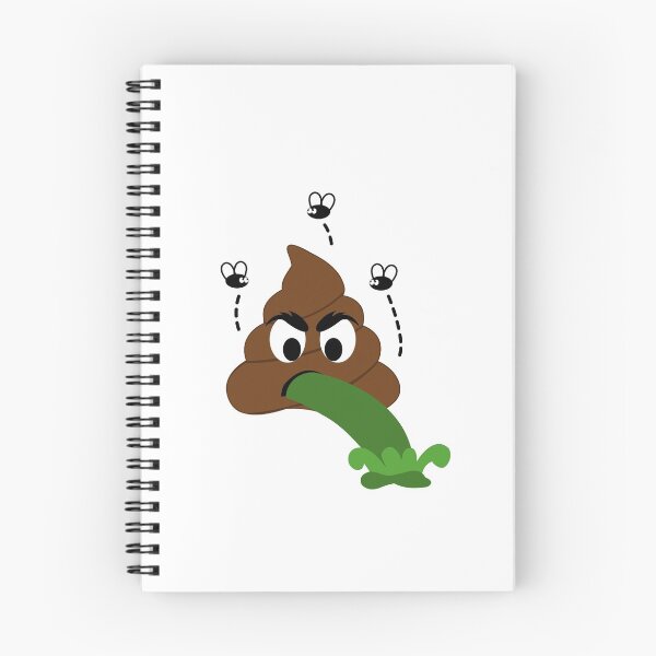Item preview, A stinky poop puking with house flies around designed and sold by Shawlin Islam.
