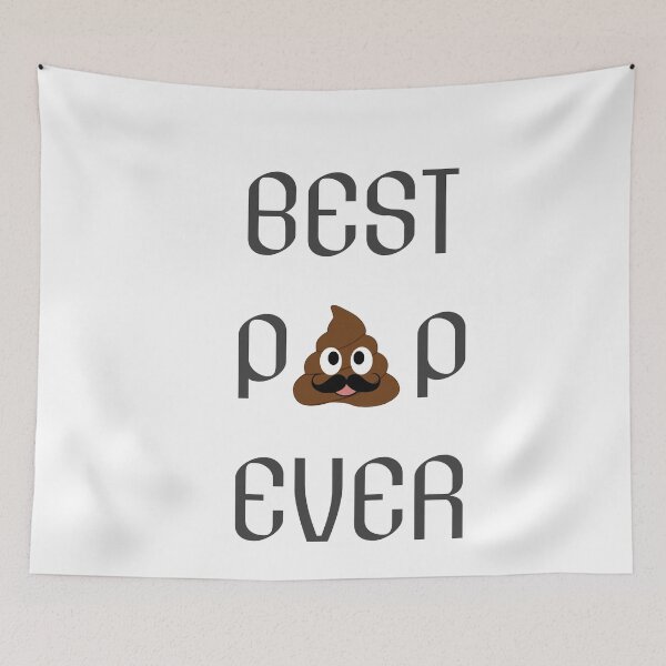 Item preview, Best pop ever- best dad ever- surprise party typography for fathers day designed and sold by Shawlin Islam.