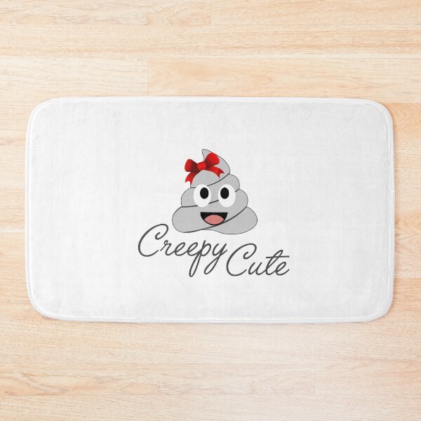 Item preview, Creepy cute white poop with red bow designed and sold by Shawlin Islam.