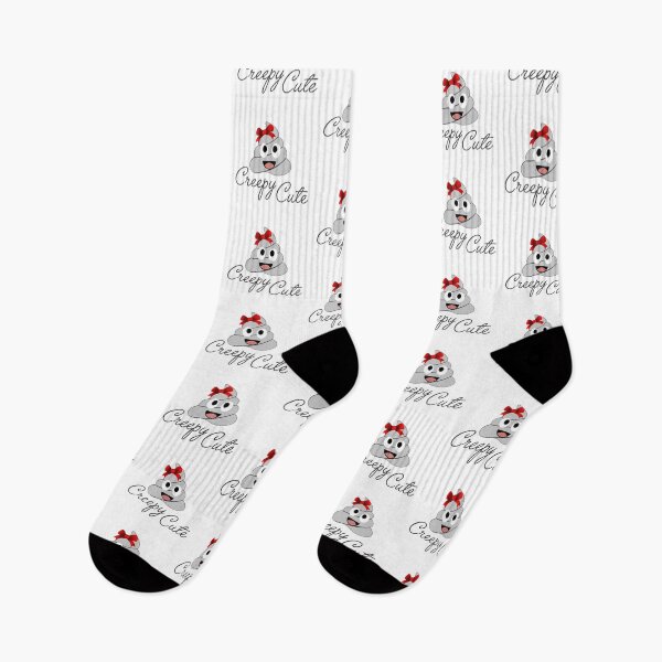Item preview, Creepy cute white poop with red bow designed and sold by Shawlin Islam.