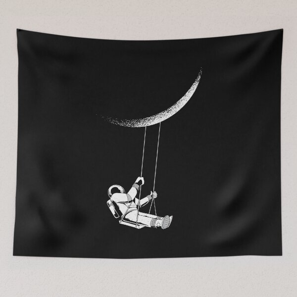Item preview, Astronaut on the moon swing designed and sold by DerSenat.
