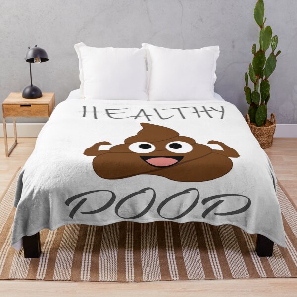 Item preview, Healthy poop with flexing arms designed and sold by Shawlin Islam.