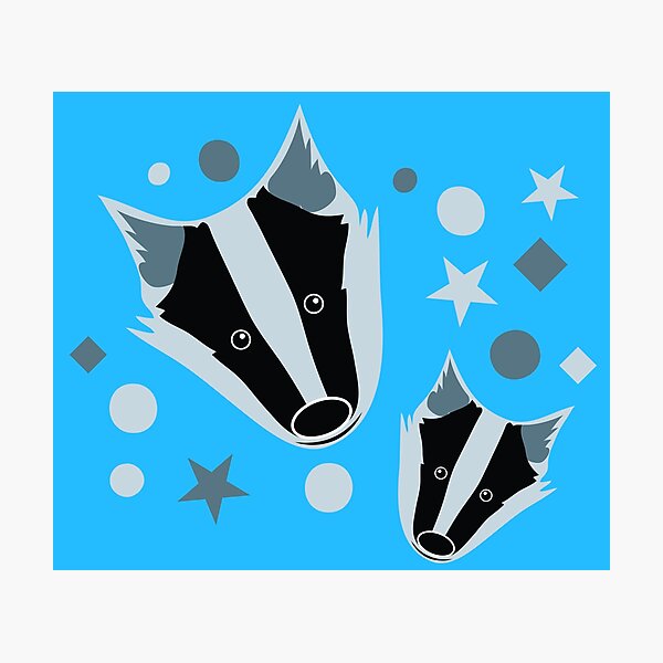 Item preview, badger pattern designed and sold by jazzydevil.