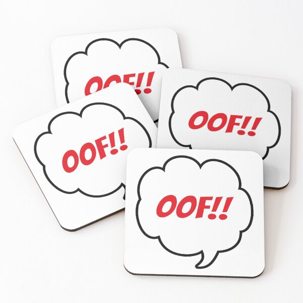 Item preview, Oof (Speech Bubble) designed and sold by SassyClassyMe.