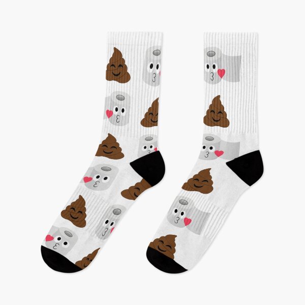 Item preview, Poop and toilet tissue couple designed and sold by Shawlin Islam.