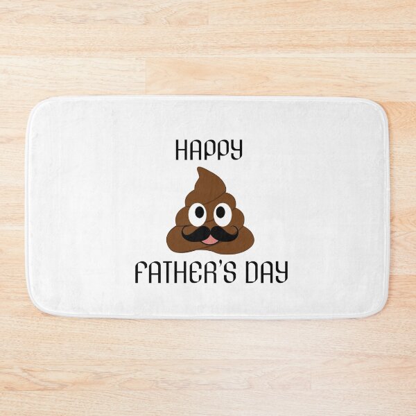 Item preview, Happy fathers day- Poop emoji with mustache designed and sold by Shawlin Islam.
