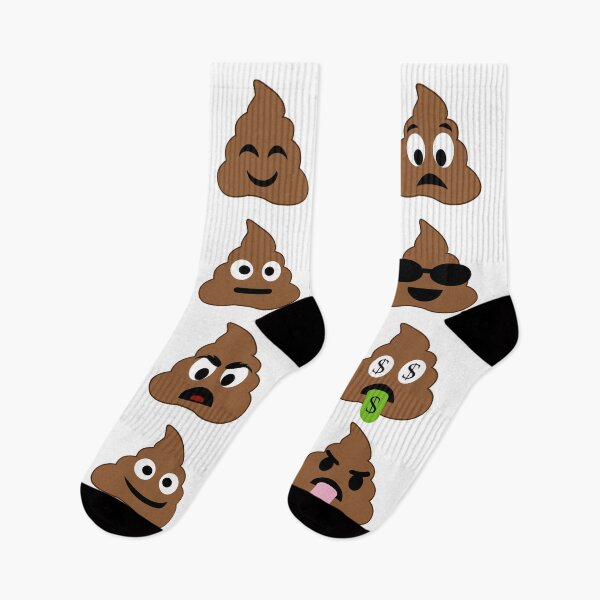 Item preview, Set of cute poop happy poop emoji emotional piles of poop designed and sold by Shawlin Islam.