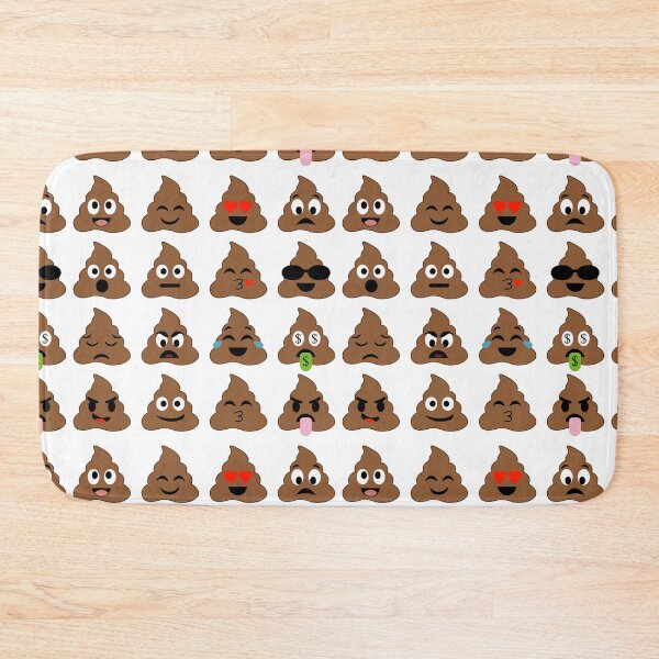 Item preview, Set of cute poop happy poop emoji emotional piles of poop designed and sold by Shawlin Islam.