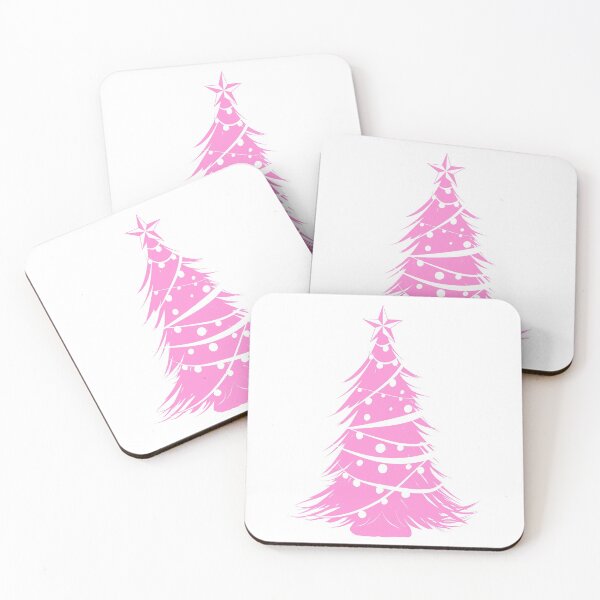 Item preview, Christmas Tree Sketch (Pink) designed and sold by IgniteWithin.
