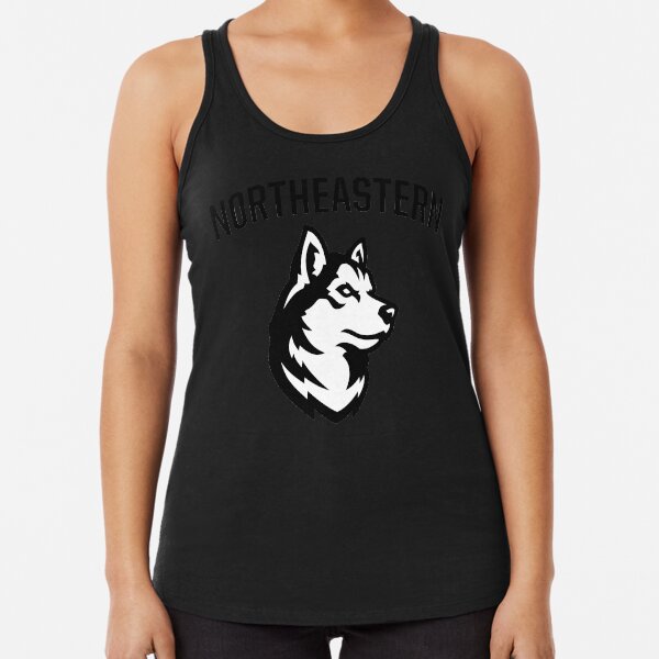 The Northeastern Huskies Racerback Tank Top