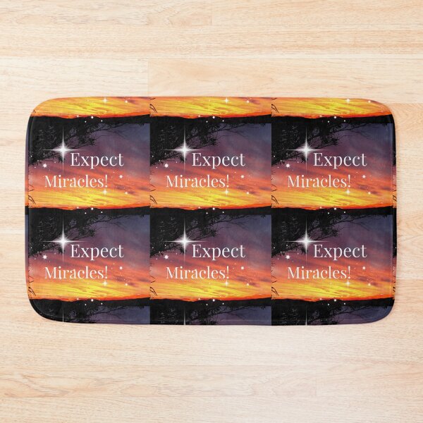 Item preview, Expect Miracles - Inspirational Quote designed and sold by Sarah  Rajkotwala.