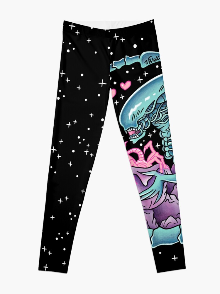 Alternate view of Xenomorph Eggs Leggings