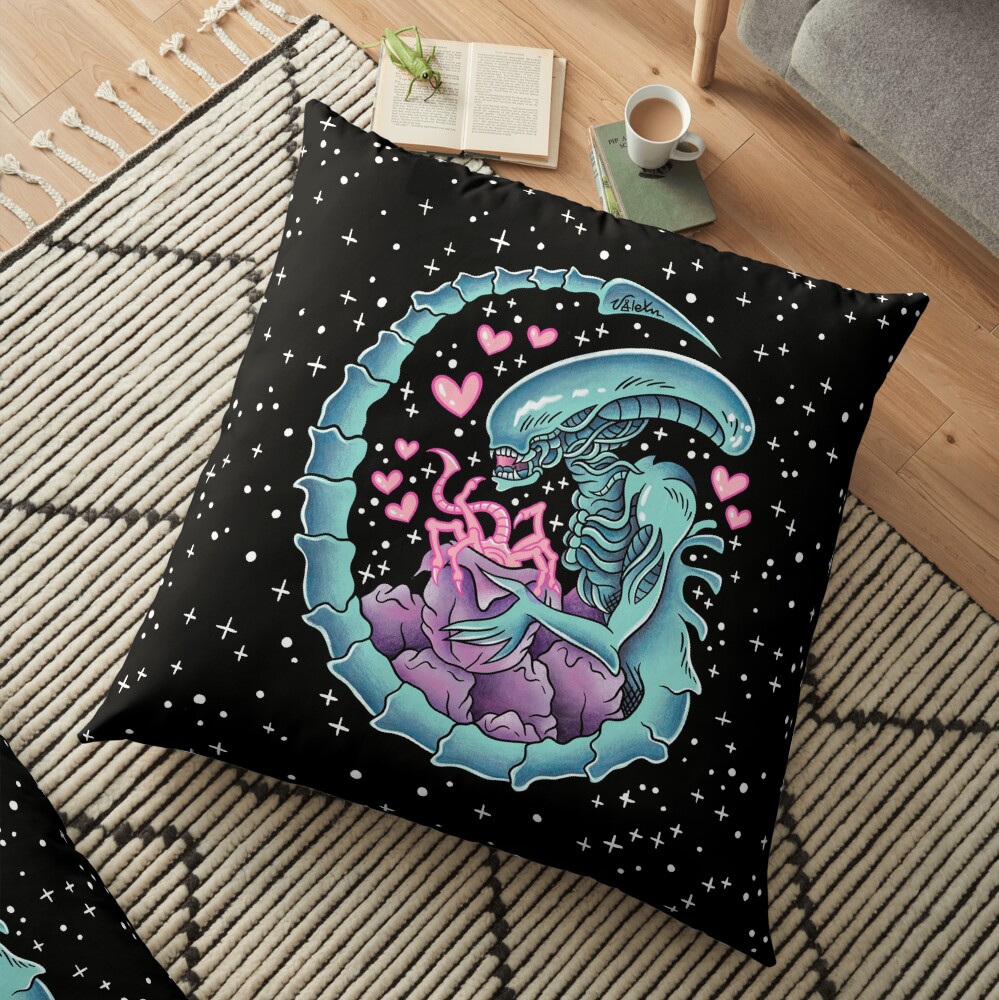 Xenomorph Eggs Floor Pillow