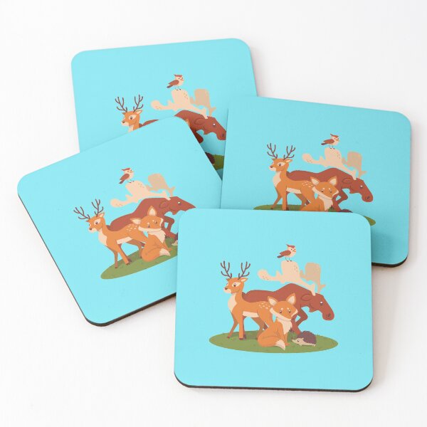 Item preview, cute forest animals designed and sold by DerSenat.