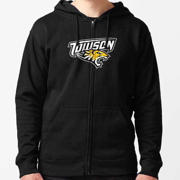 The Towson Tigers Zipped Hoodie