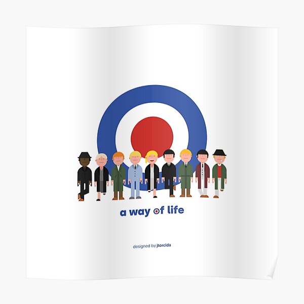 mods, a way of life Póster