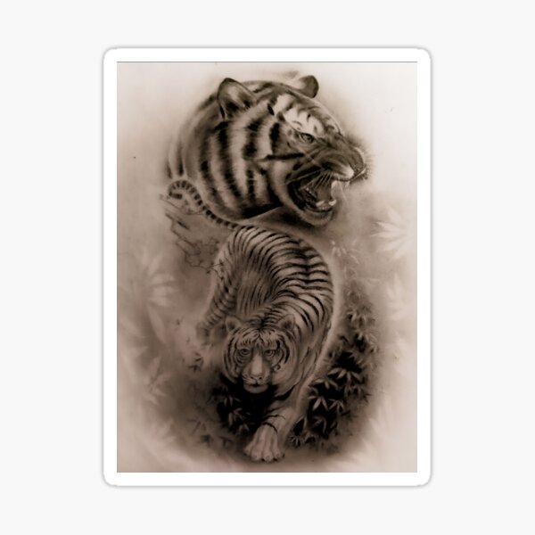Realistic Tiger Tattoo Gifts & Merchandise for Sale | Redbubble