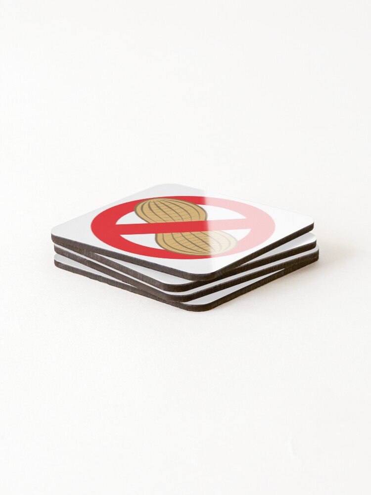 Thumbnail 4 of 5, Coasters (Set of 4), No Nut November designed and sold by RottenBoot22.