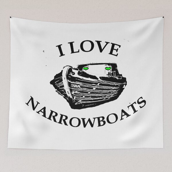 Item preview, I love narrowboats bywhacky designed and sold by designbywhacky.