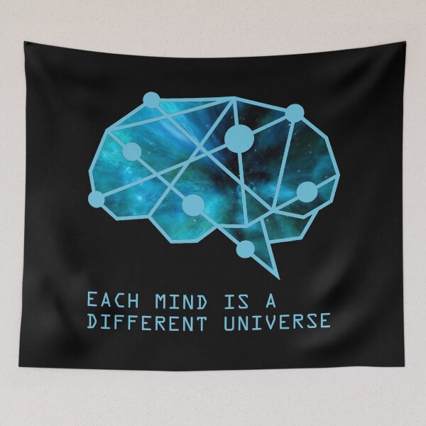 Item preview, Each mind is a different universe v.2 designed and sold by R-A Designs.