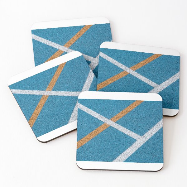 Item preview, Playing field, basketball, football, blue designed and sold by kevinsingeisen.