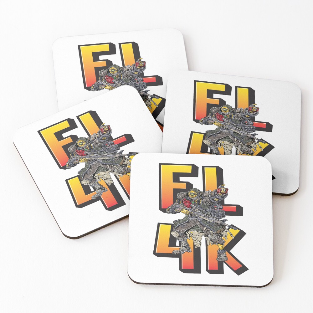 FL4K The Beastmaster Borderlands 3 Rakk Attack! Coasters (Set of 4)