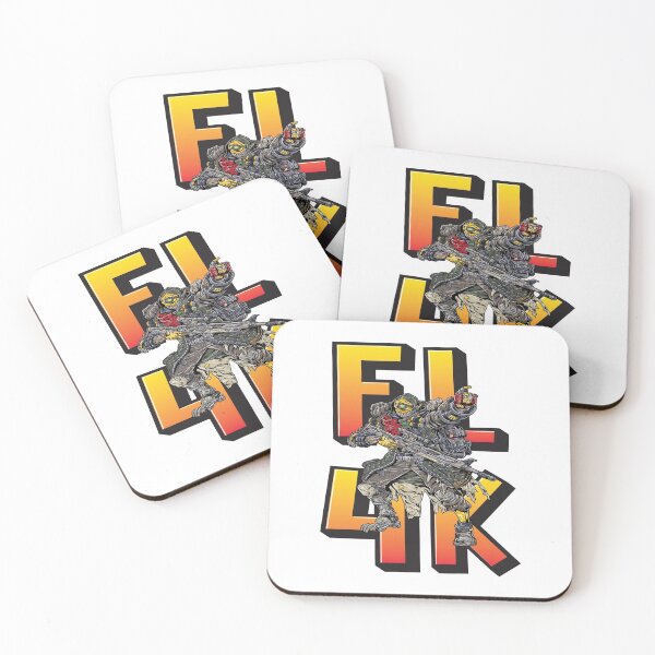 FL4K The Beastmaster Borderlands 3 Rakk Attack! Coasters (Set of 4)