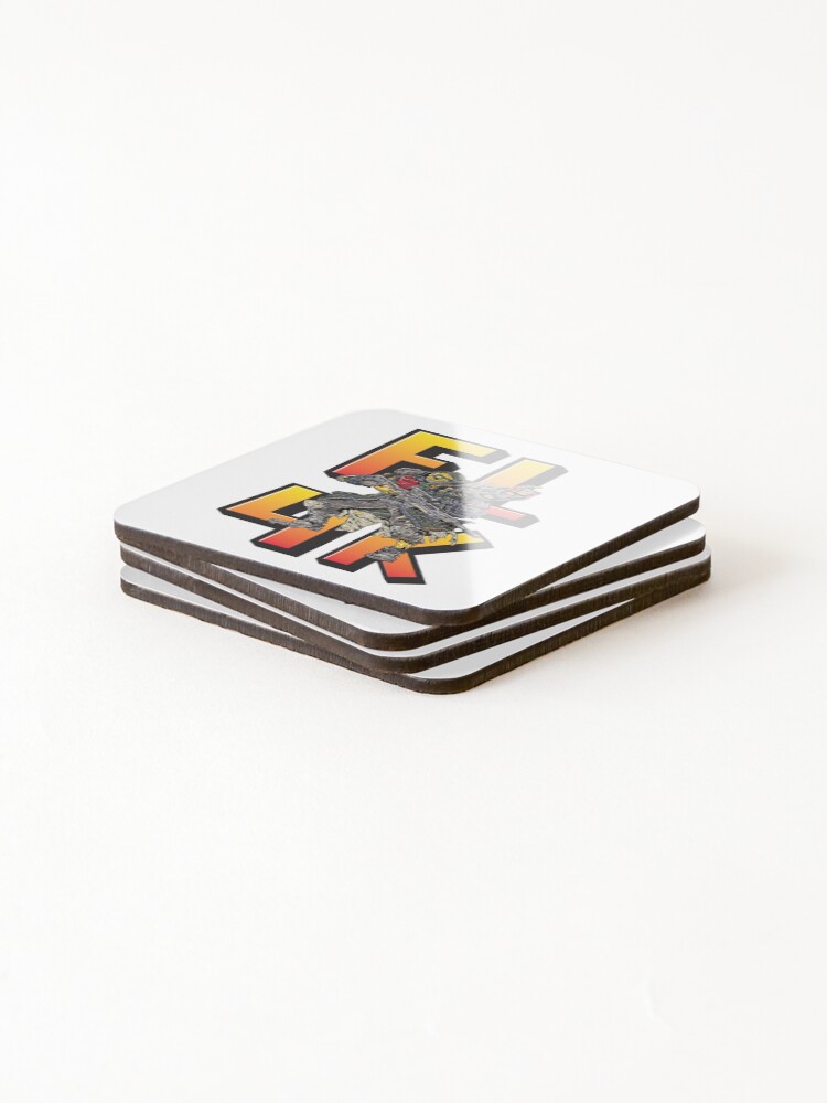 Alternate view of FL4K The Beastmaster Borderlands 3 Rakk Attack! Coasters (Set of 4)