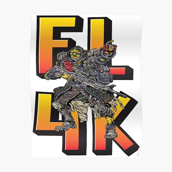 FL4K The Beastmaster Borderlands 3 Rakk Attack! Poster