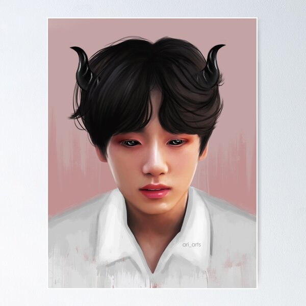 Item preview, jungkook designed and sold by ari-arts.